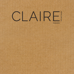 CLAIRE ® magazine negende editie 2025 Q1 cover
